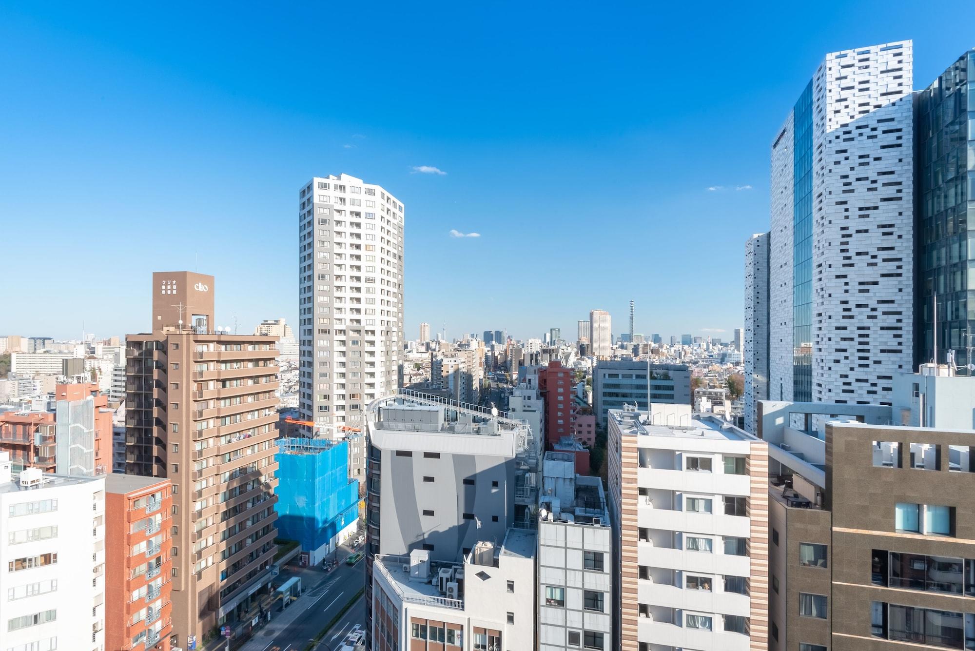 E Hotel Higashi Shinjuku Tokio Exterior foto