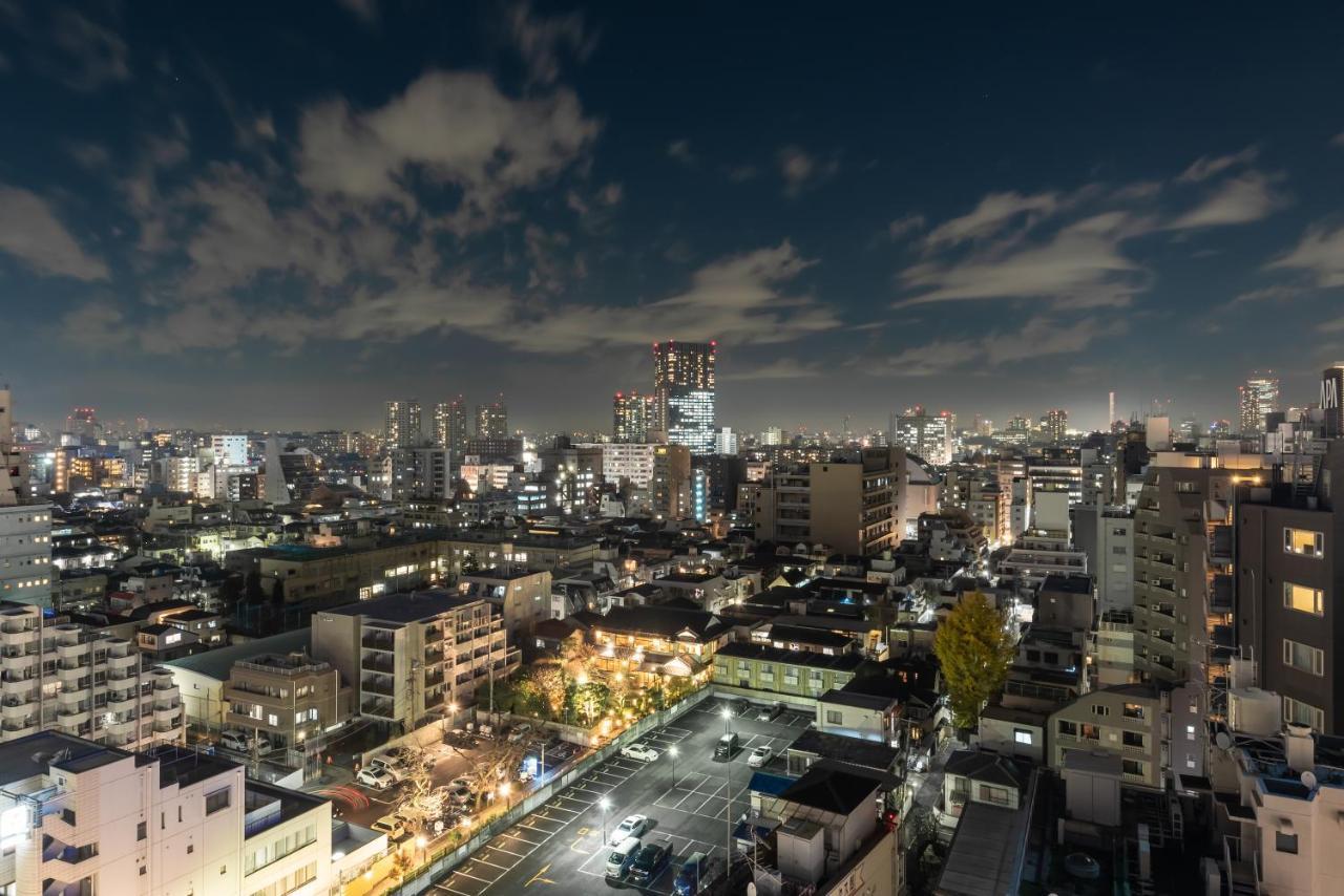 E Hotel Higashi Shinjuku Tokio Exterior foto