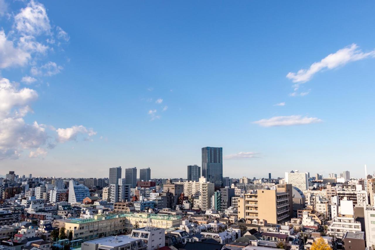 E Hotel Higashi Shinjuku Tokio Exterior foto